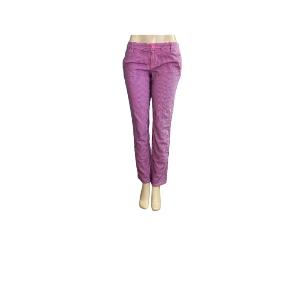 Pink & Blue Stripe Pants Trousers by Mossimo Supply Co.